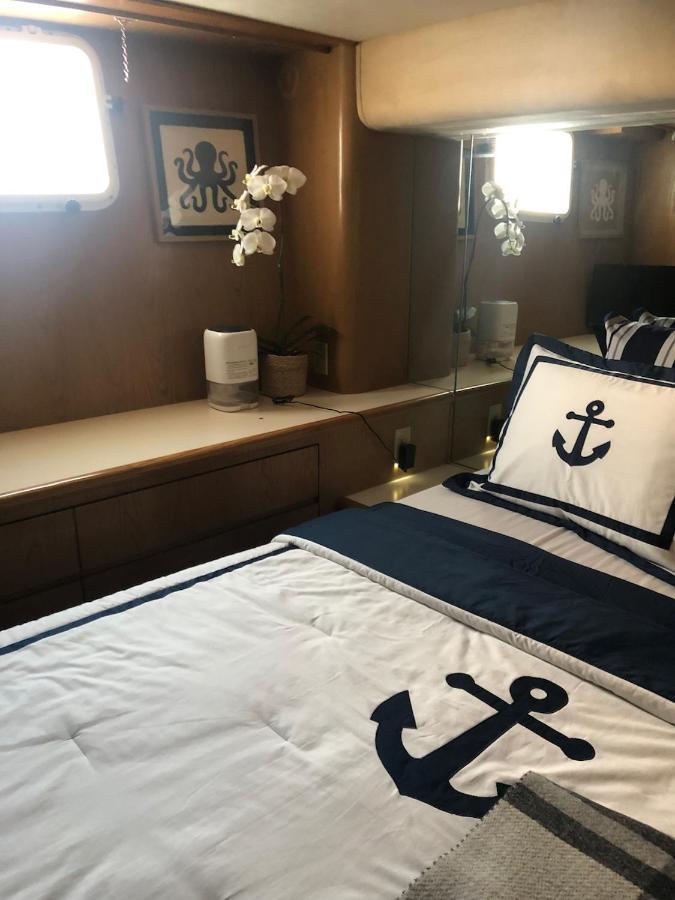 Luxury Afloat Yacht Paradise 3 Bedrooms 3bath 5 Beds With Full Marina View Bateau-hôtel *